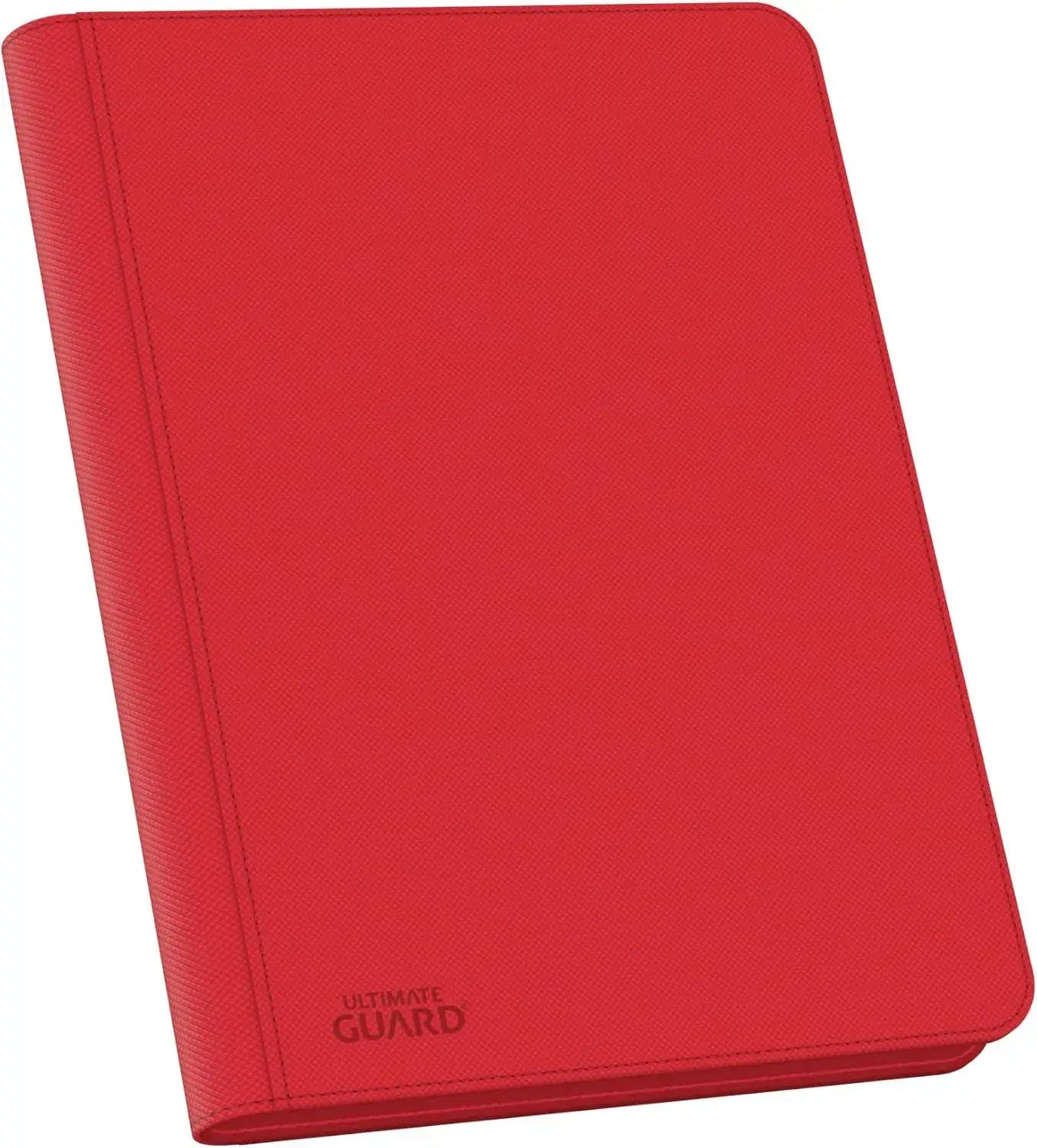 Ultimate Guard Zipfolio Xenoskin Card Binder Sleeve Album - Red - 074427185947