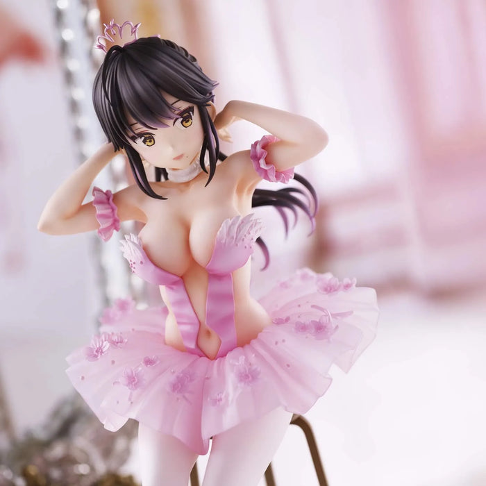 Union Creative Flamingo Ballet Ponytail Child Figure PVC ABS