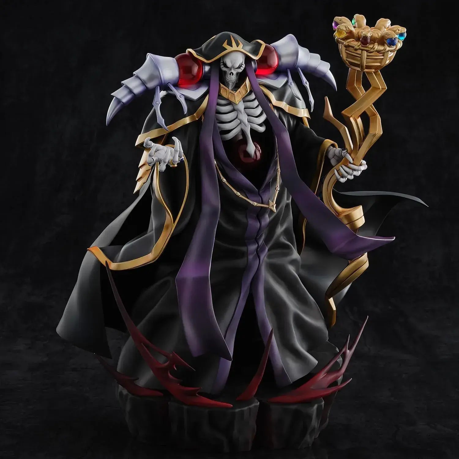 Union Creative Overlord Ainz Wool Gown Assembled Figure PVC ABS