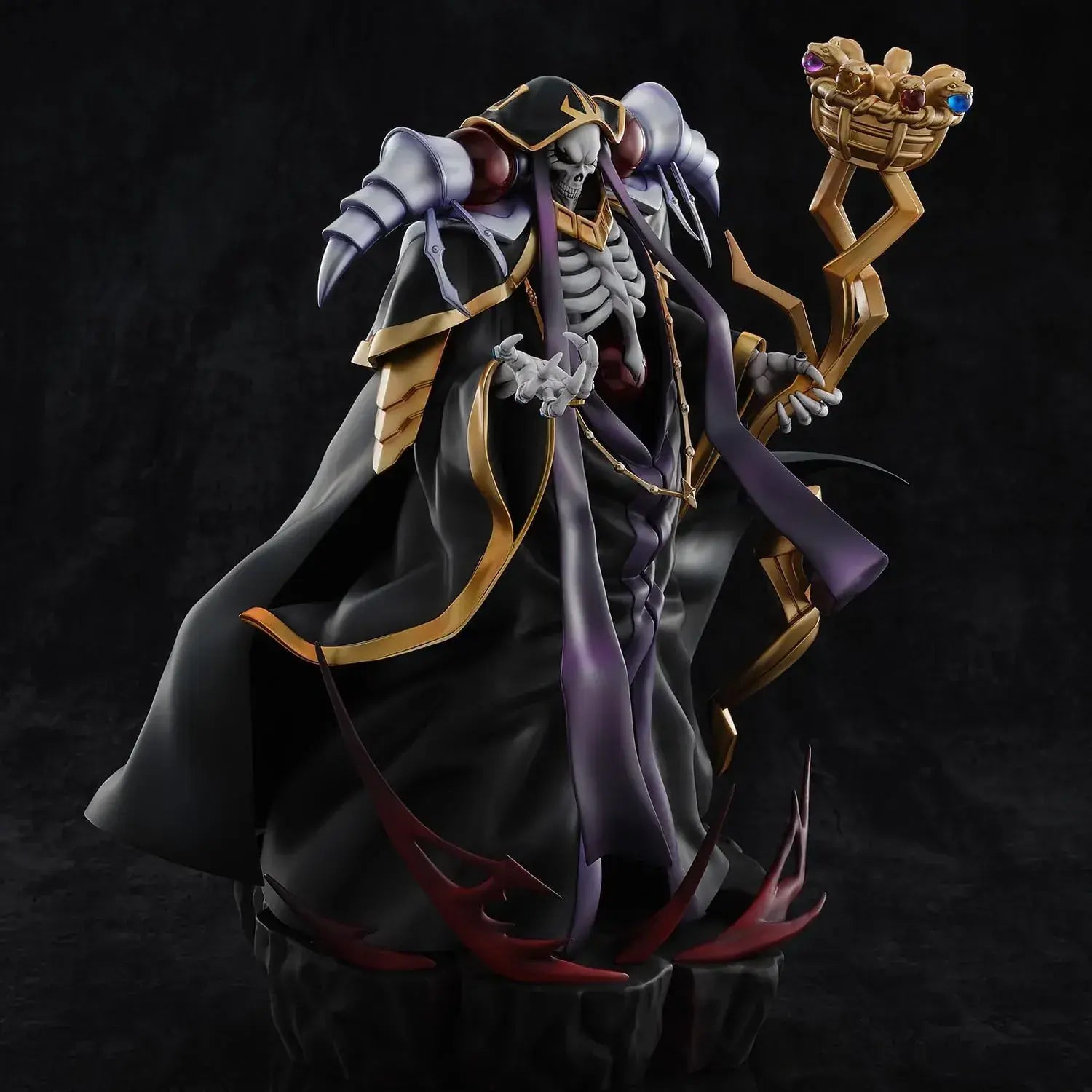 Union Creative Overlord Ainz Wool Gown Assembled Figure PVC ABS