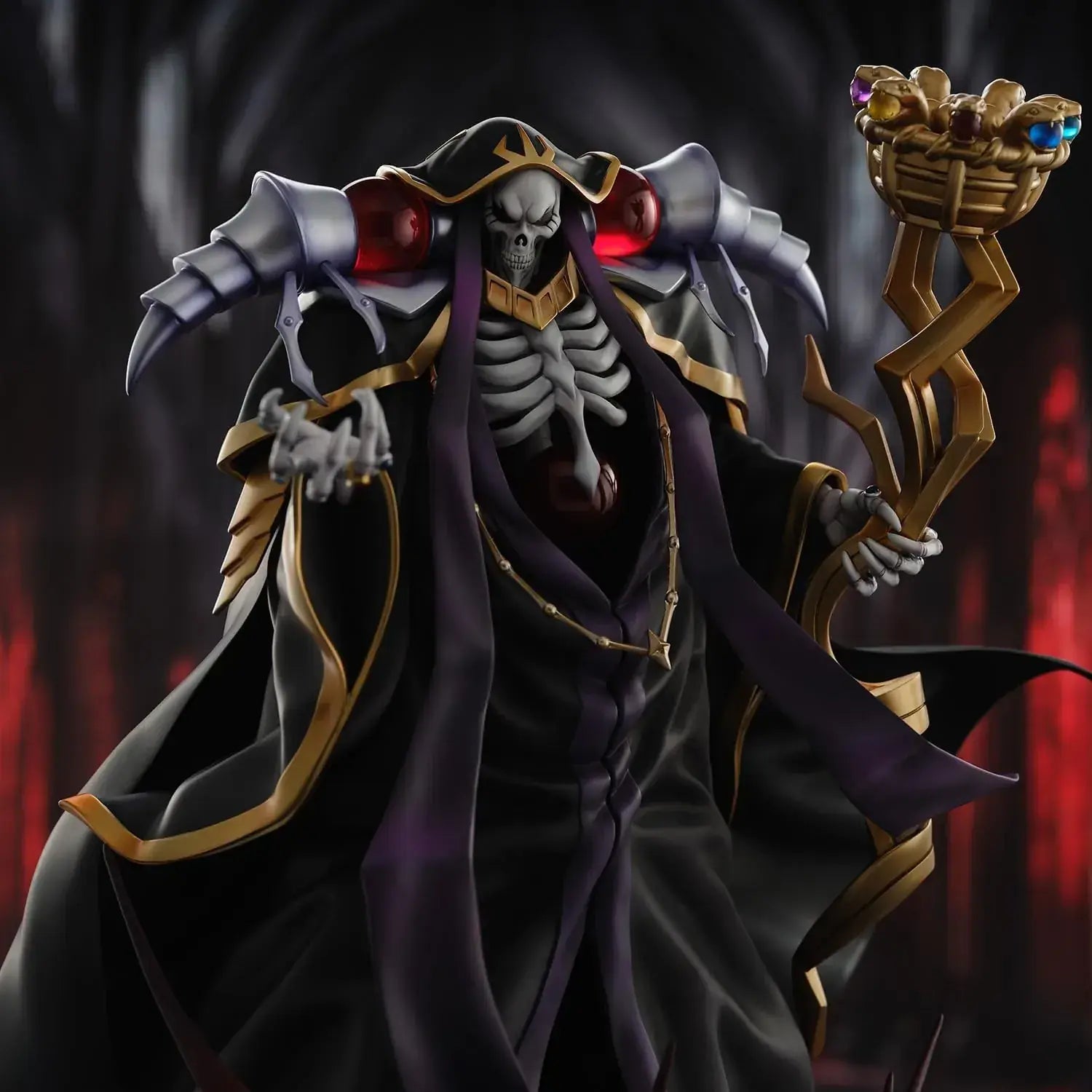 Union Creative Overlord Ainz Wool Gown Assembled Figure PVC ABS
