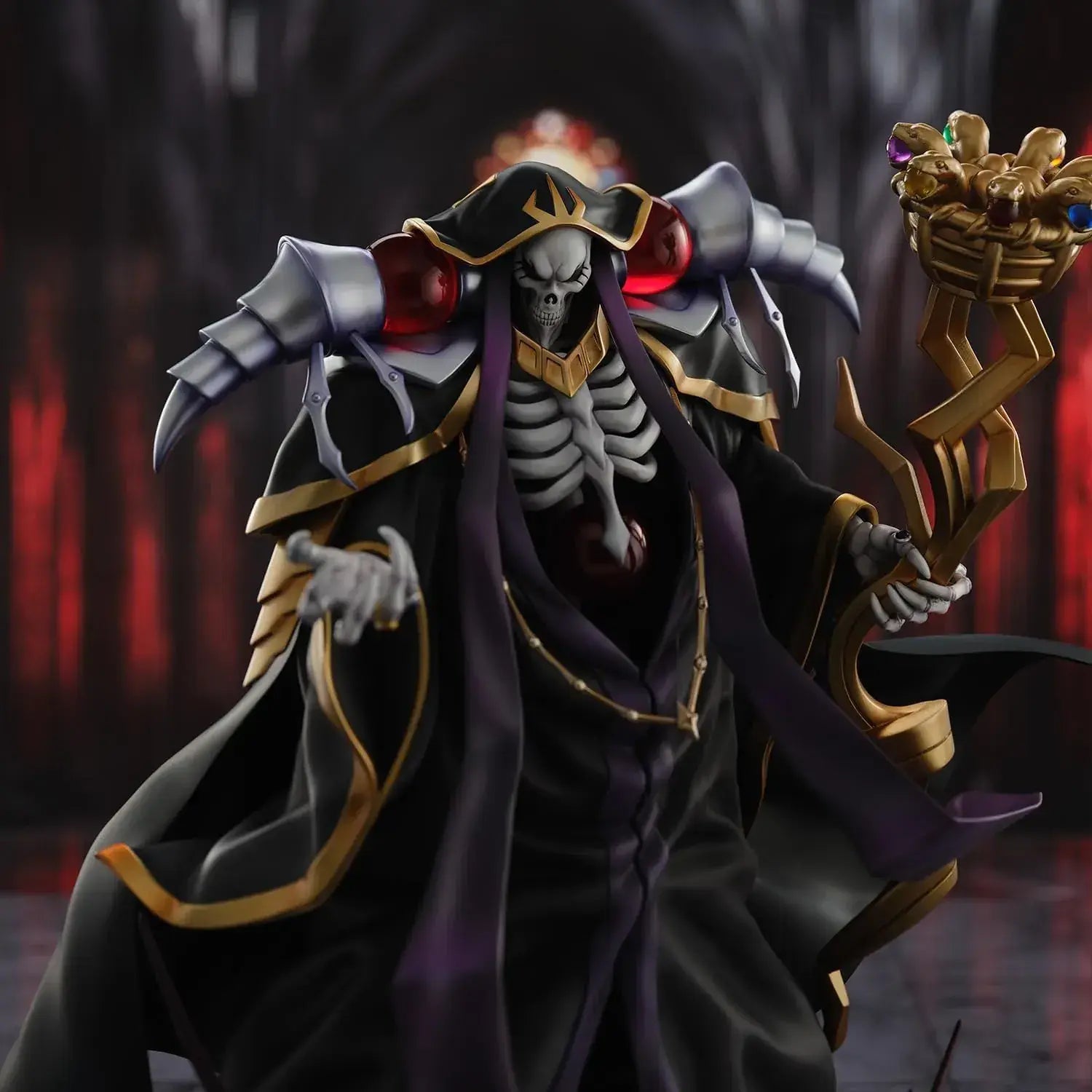 Union Creative Overlord Ainz Wool Gown Assembled Figure PVC ABS