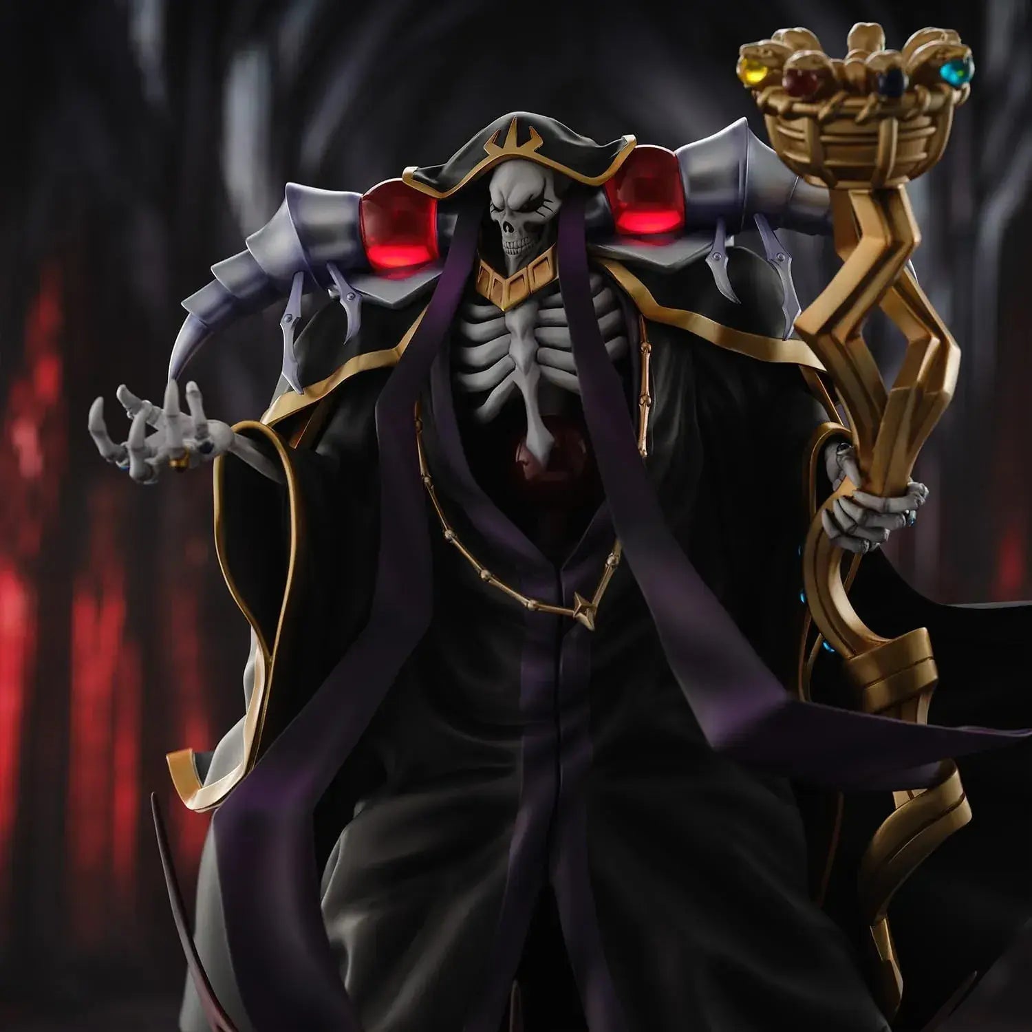 Union Creative Overlord Ainz Wool Gown Assembled Figure PVC ABS