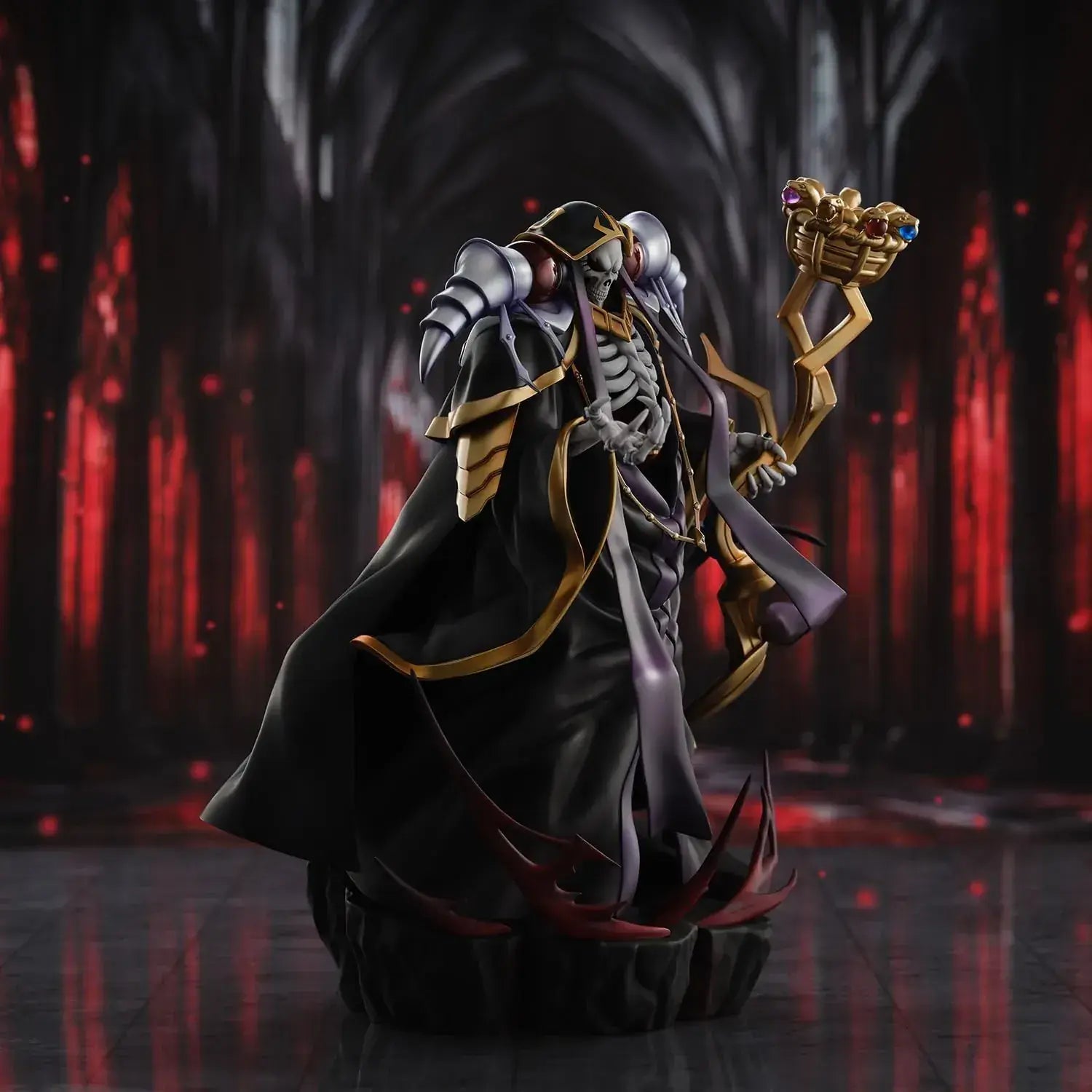 Union Creative Overlord Ainz Wool Gown Assembled Figure PVC ABS
