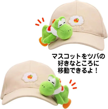 Universal Studios Japan Yoshi Cap with Mascot Plush Detail