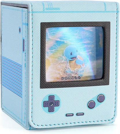 Venssu Collectible Card Case Deck Box Game Card Holder - Blue - 729767708621