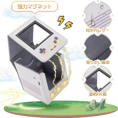 Venssu Collectible Card Case Deck Box Game Card Holder