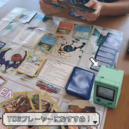 Venssu Collectible Card Case Deck Box Game Card Holder