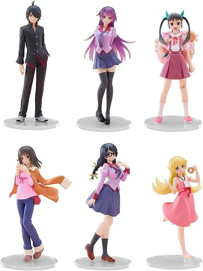 Vision CHILLfigg Bakemonogatari Figure Set Painted Plastic