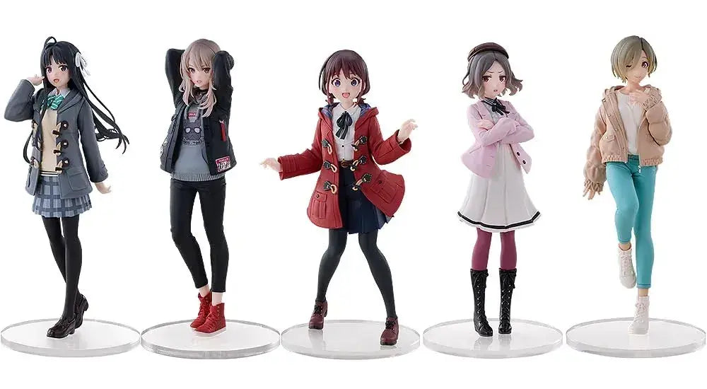 Vision Girls Band Cry Complete Painted Plastic Figures Set