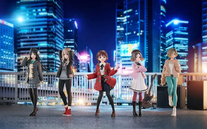 Vision Girls Band Cry Complete Painted Plastic Figures Set