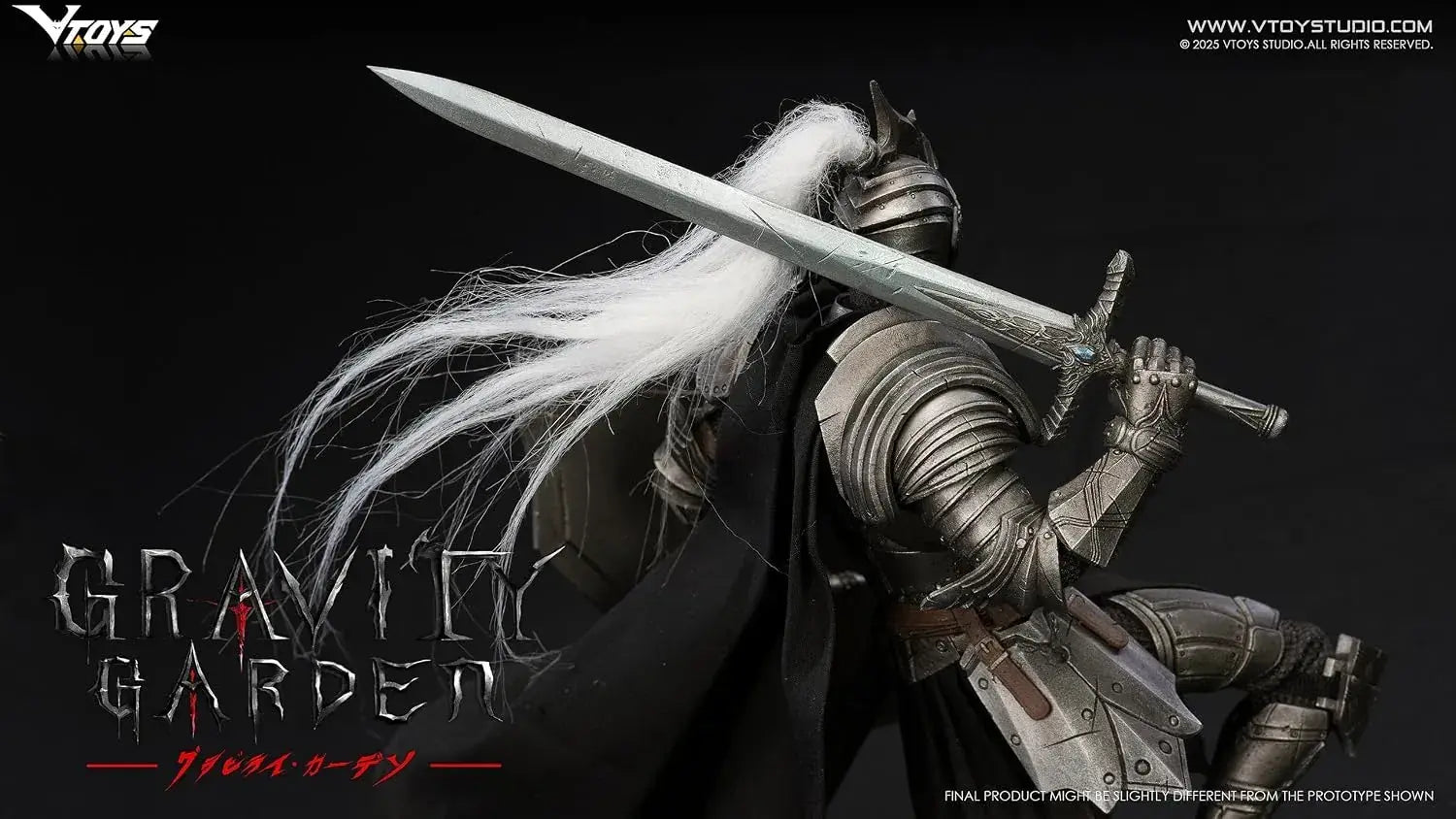 Vtoys Gravity Garden Gintsuki Knight Silver Moon Figure