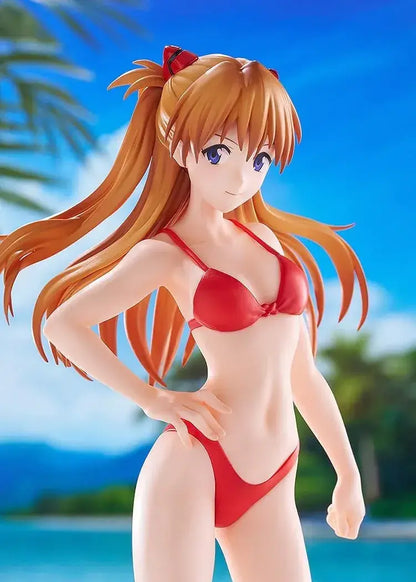 Wave Evangelion Asuka Langley Beach Queens Bikini Figure L Size