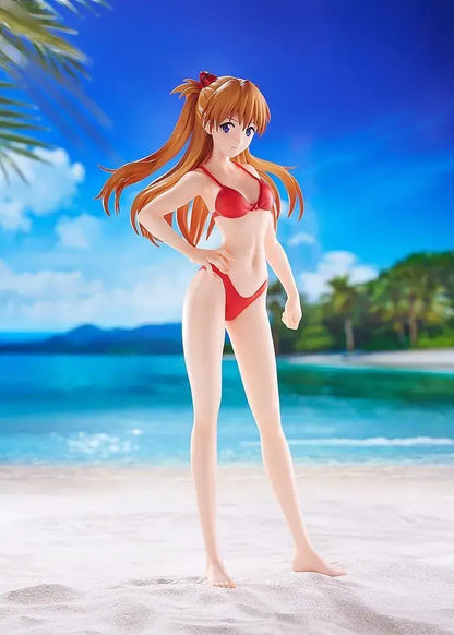 Wave Evangelion Asuka Langley Beach Queens Bikini Figure L Size