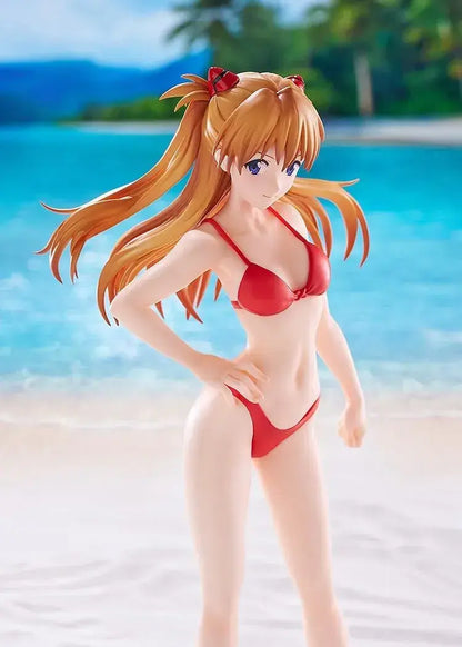 Wave Evangelion Asuka Langley Beach Queens Bikini Figure L Size