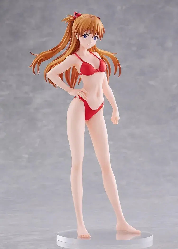 Wave Evangelion Asuka Langley Beach Queens Bikini Figure L Size
