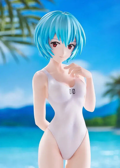 Wave Evangelion Rei Ayanami Beach Queens L Size PVC Figure