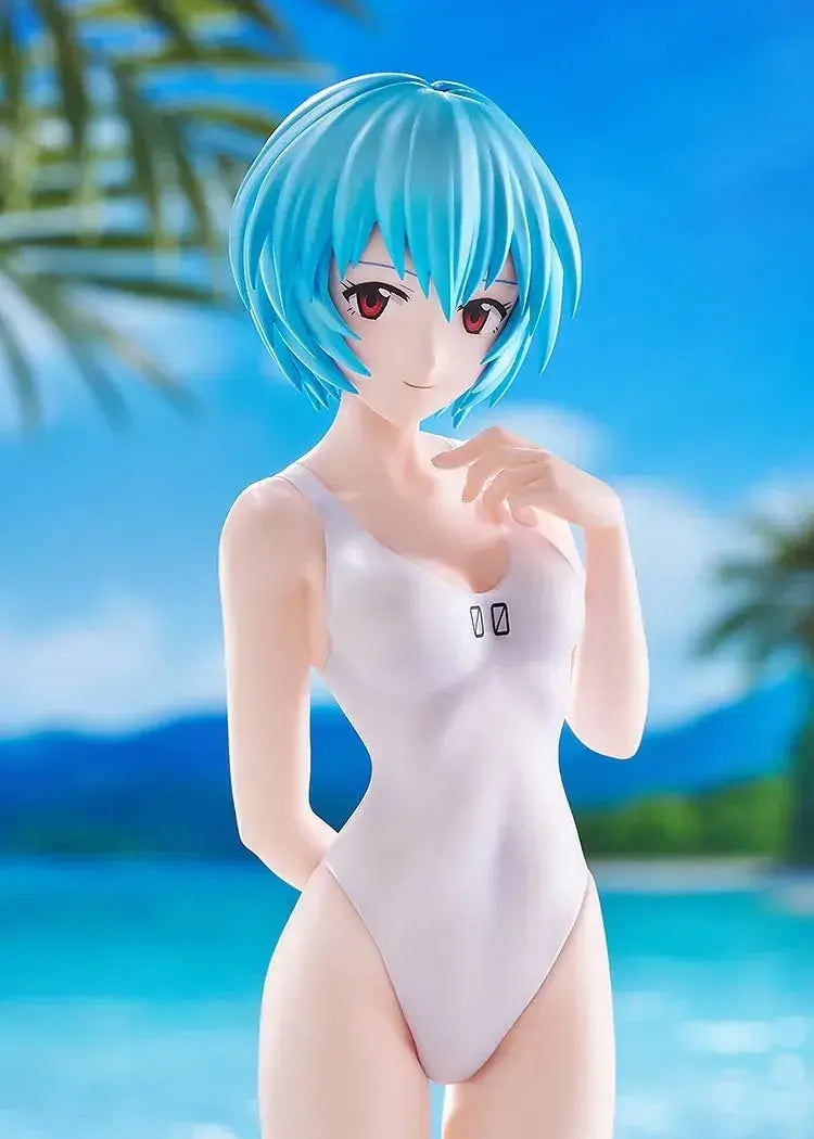 Wave Evangelion Rei Ayanami Beach Queens L Size PVC Figure