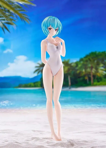 Wave Evangelion Rei Ayanami Beach Queens L Size PVC Figure