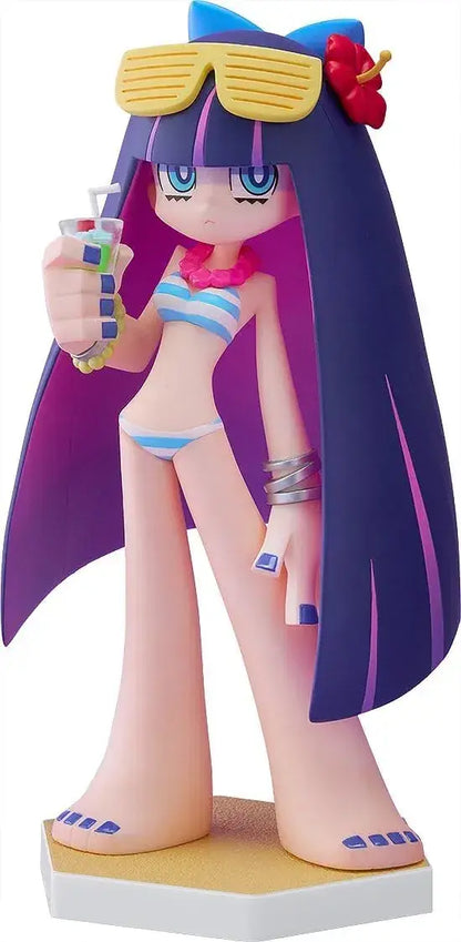 Wave Panty and Stocking with Garterbelt Beach Queens PVC