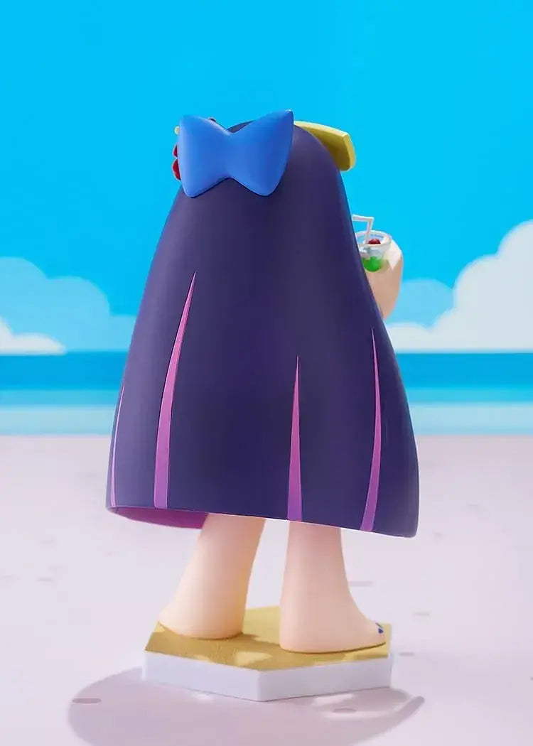 Wave Panty and Stocking with Garterbelt Beach Queens PVC