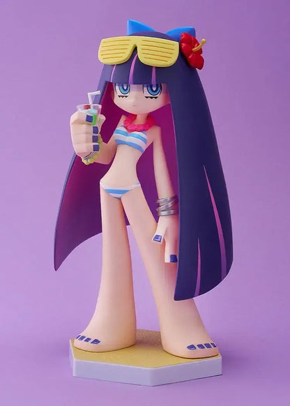 Wave Panty and Stocking with Garterbelt Beach Queens PVC