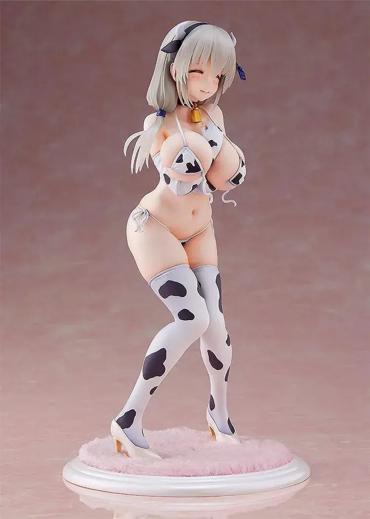 Wave Uzaki Tsuki Cow Pattern Bikini 1 7 Scale PVC Figure