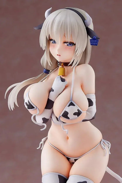 Wave Uzaki Tsuki Cow Pattern Bikini 1 7 Scale PVC Figure