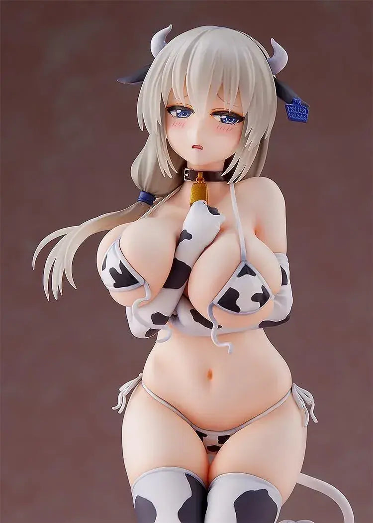 Wave Uzaki Tsuki Cow Pattern Bikini 1 7 Scale PVC Figure