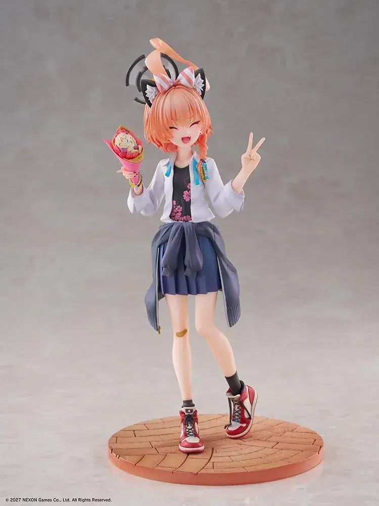 Wing Blue Archive Neru School Uniform Memorial Lobby Scale Figure