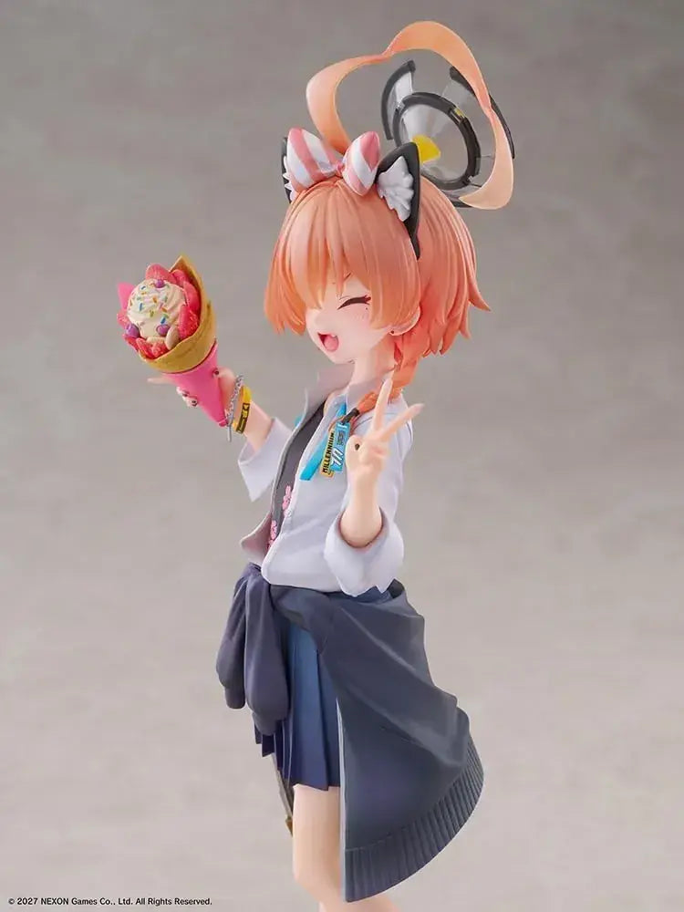 Wing Blue Archive Neru School Uniform Memorial Lobby Scale Figure