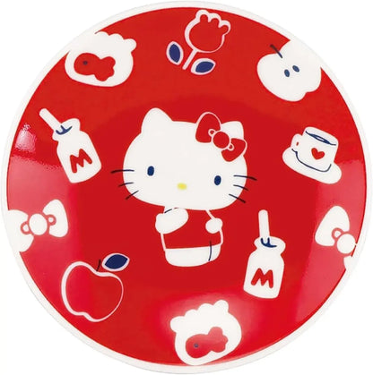 Yamaka Chiiwaa Character Ceramic Plate - Red - 4979855143377