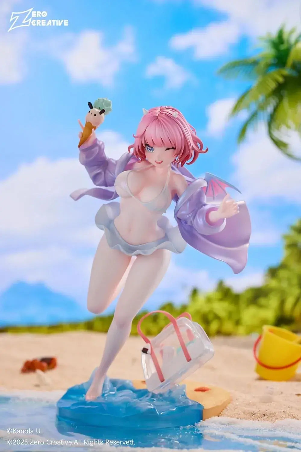 Zero Creative Summer Bikini Girl 17 Scale PVC ABS Figure