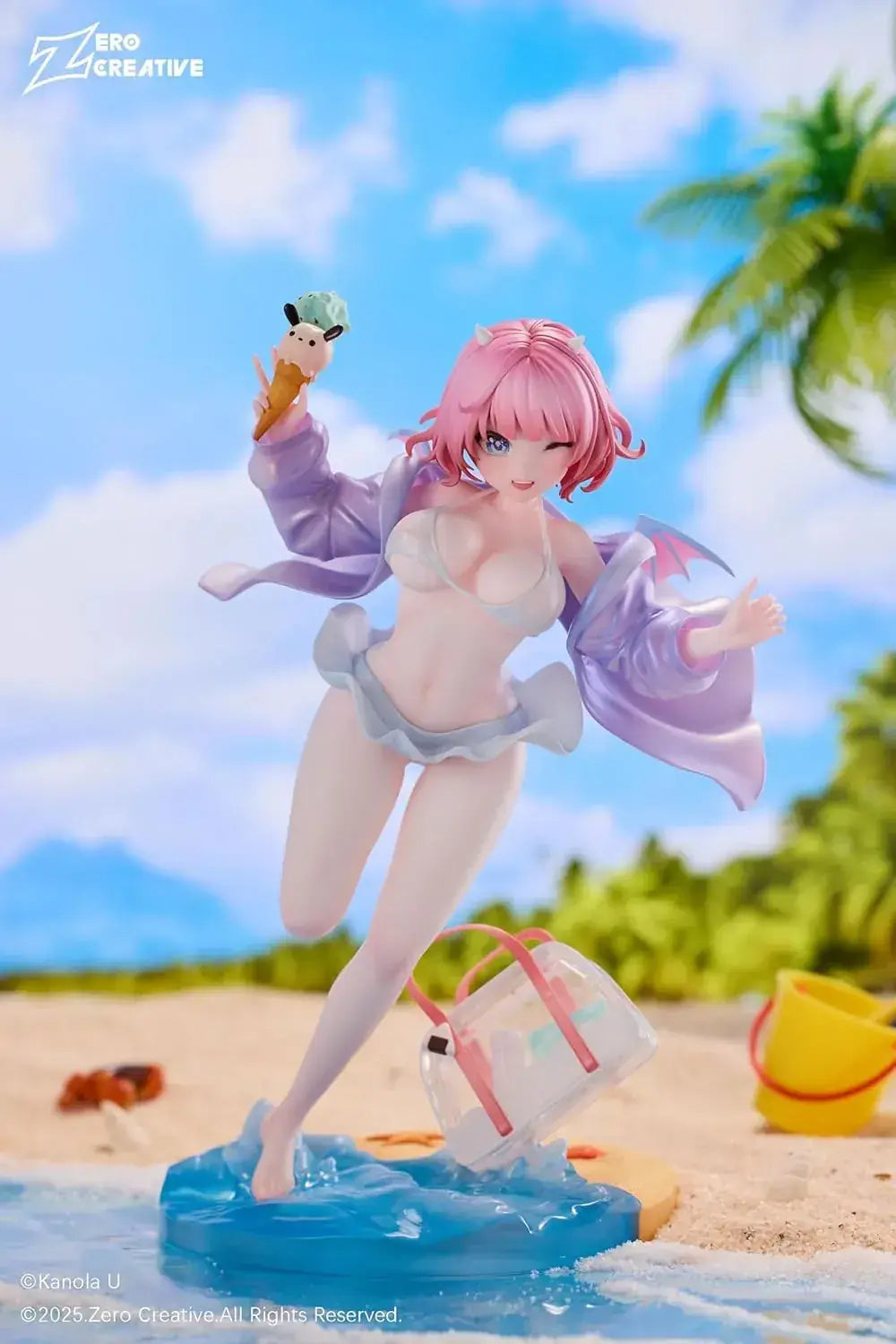 Zero Creative Summer Bikini Girl 17 Scale PVC ABS Figure