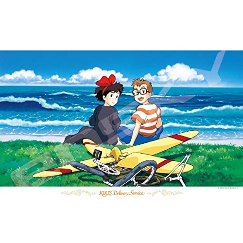 ENSKY 1000-272 Jigsaw Puzzle Studio Ghibli Kiki'S Delivery Service At The Beach 1000 Pieces