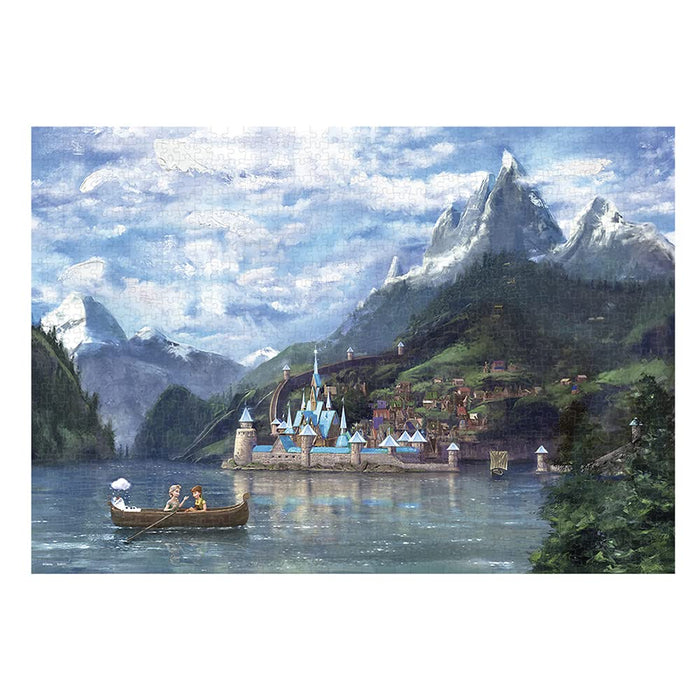 TENYO  D1000-088 Jigsaw Puzzle Disney Frozen Boating In Arendelle  1000 Pieces