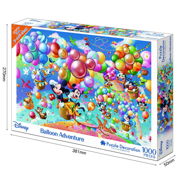 1000pc Epoch Jigsaw Puzzle Disney Balloon Adventure 50x75cm