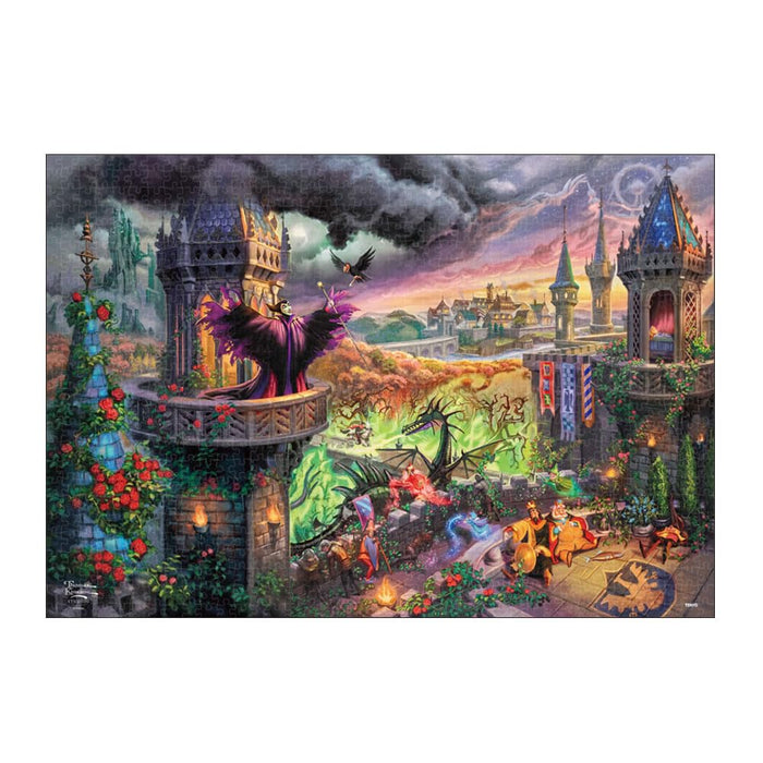 1000-Piece Tenyo Maleficent Jigsaw Puzzle 51x73.5cm