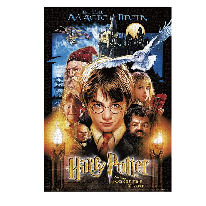 TENYO B1000-820 Jigsaw Puzzle Harry Potter And The Sorcerer'S Stone Let The Magic Begin Glow In The Dark 1000 Pieces
