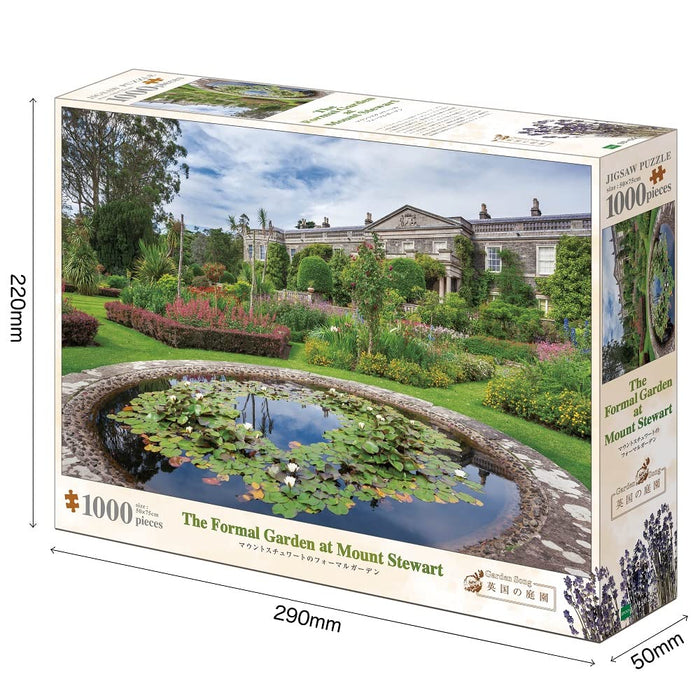 EPOCH 09-027S Jigsaw Puzzle The Formal Garden At Mount Stewart 1000 Pieces