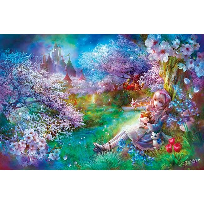 Appleone 1000-886 Jigsaw Puzzle Blooming Alice By Shu 1000 Pieces