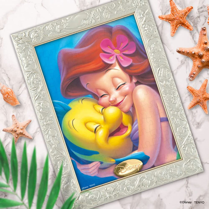 TENYO D108-028 Jigsaw Puzzle Disney The Little Mermaid Ariel & Flounder 108 Pieces