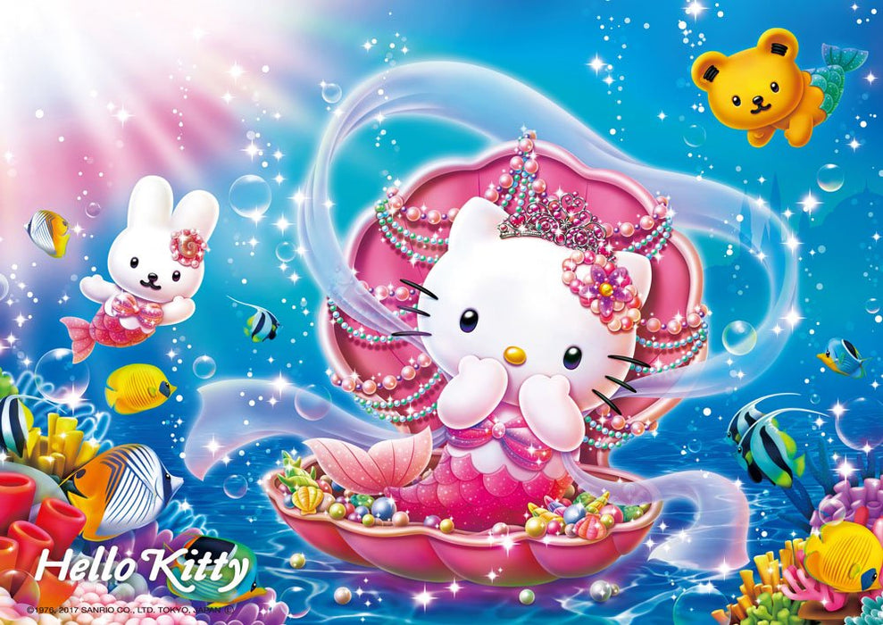 Puzzle 108 pièces Princesse Sirène Hello Kitty (18,2 x 25,7 cm)