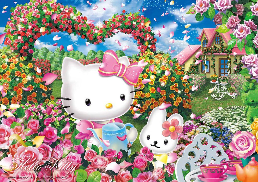 Puzzle 108 pièces Hello Kitty'S Rose Garden (18,2 x 25,7 cm)