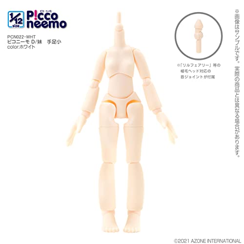 Azone Intl 1/12 Piconeemo D/Sister White Limbs