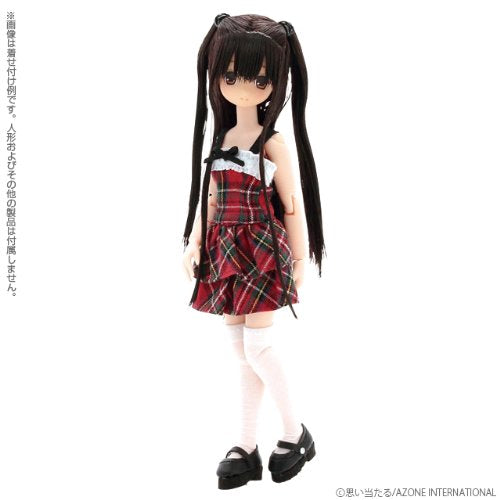 AZONE Pic042-Blk Chaussures 1/12 Strap Noir
