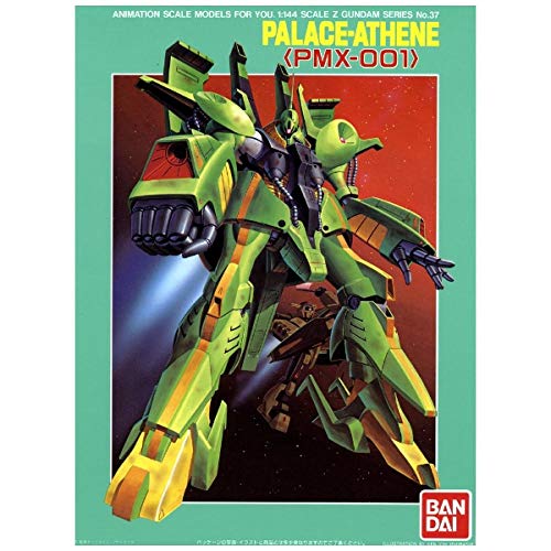 BANDAI Z Gundam No.37 Pmx-001 Palace Athne 1/144 Scale Kit