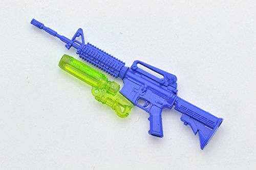 1/12 Little Armory La030 Water Gun A Blue X Clea Green Plastic Model
