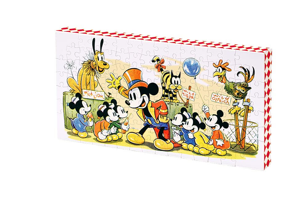 120 Piece Jigsaw Puzzle Disney Retro Circus [Canvas Puzzle]