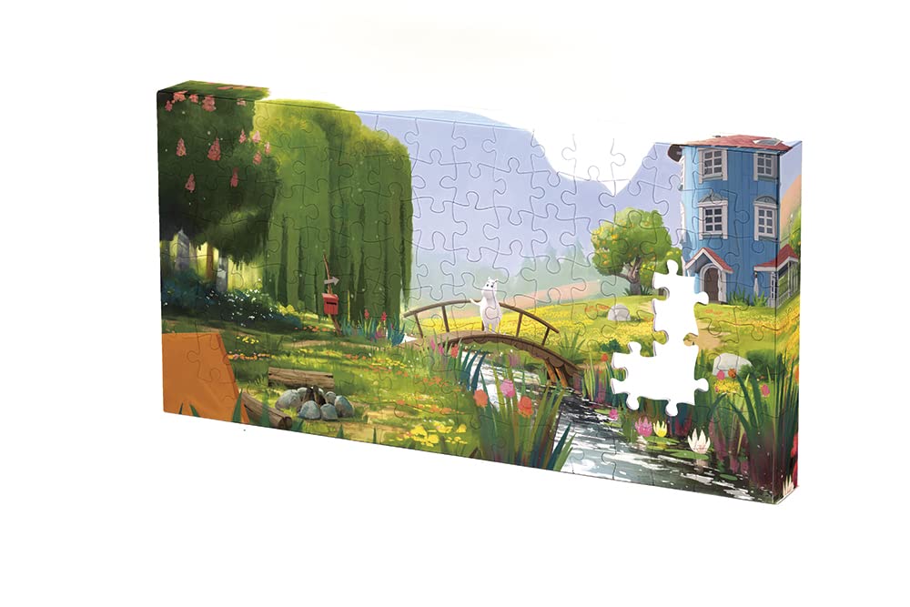 YANOMAN 2304-20 Jigsaw Puzzle Moomin Nicer Place Than Anywhere Else 120 Pieces